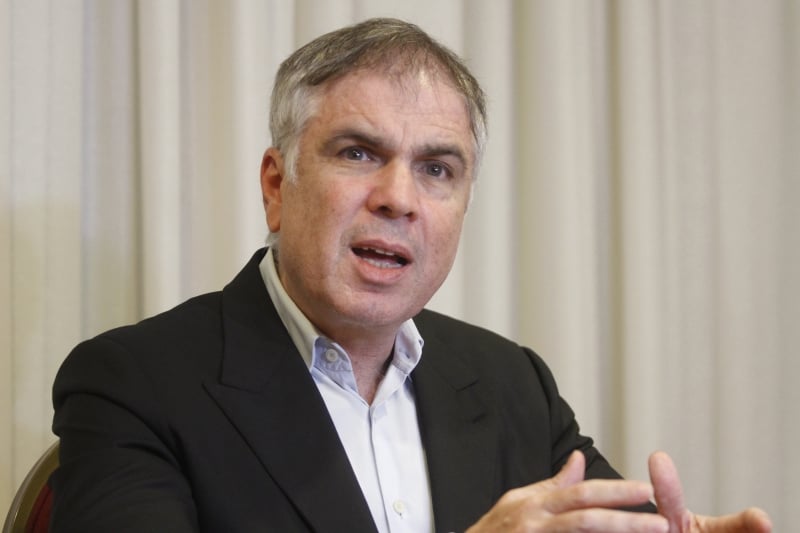 Coletiva de imprensa com presidenci?veis. Na foto: Fl?vio Rocha.