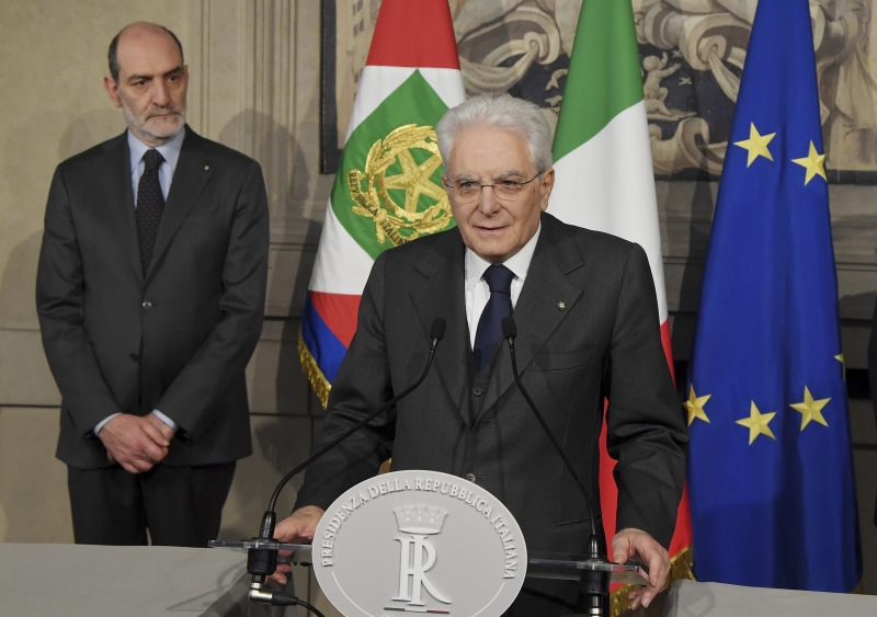 Mattarella vetou coalizão entre o populista Movimento 5 Estrelas e a Liga, de extrema direita