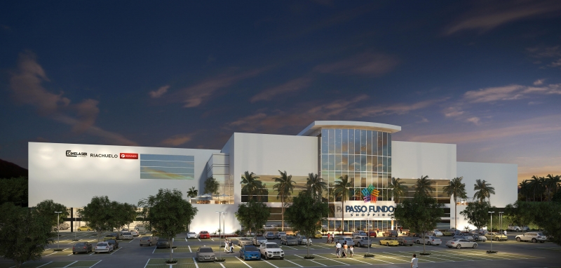 Centro de compras vai contar com cerca de 200 lojas, sendo 6 âncoras