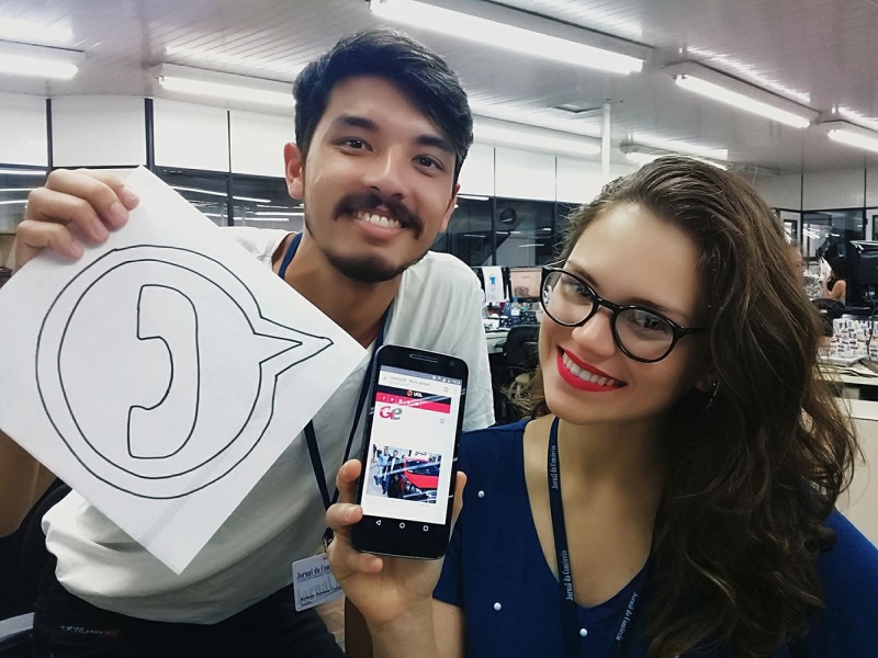 Gera&ccedil;&atilde;o E ter&aacute; lista de WhatsApp - rep&oacute;rteres Roberta Fofonka e Robson Hermes Foto: Mariana Pontes/Especial/JC