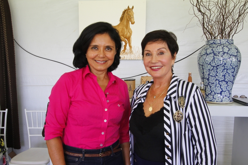 Rosane Pereira e Maria Elena Johannpeter no The Best Jump