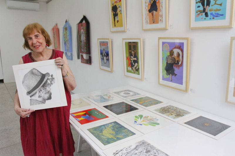 Estúdio da artista plástica Zoravia Bettiol fará venda de peças doadas