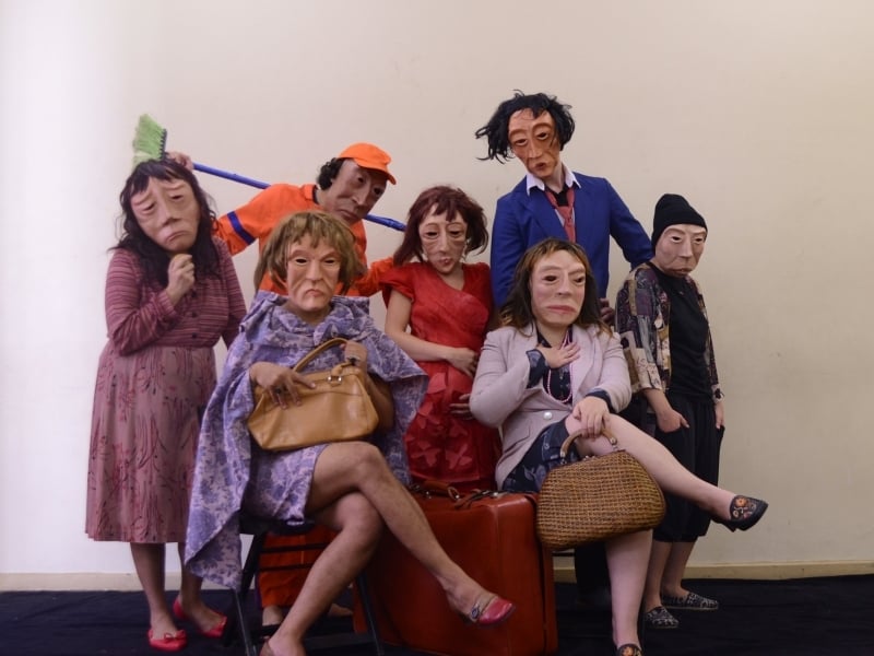 Achados e perdidos surgiu a partir da pesquisa com máscaras expressivas