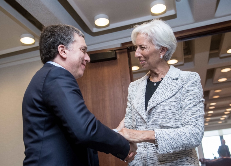 Dujovne e Lagarde discutiram empréstimo 'stand-by' para Argentina