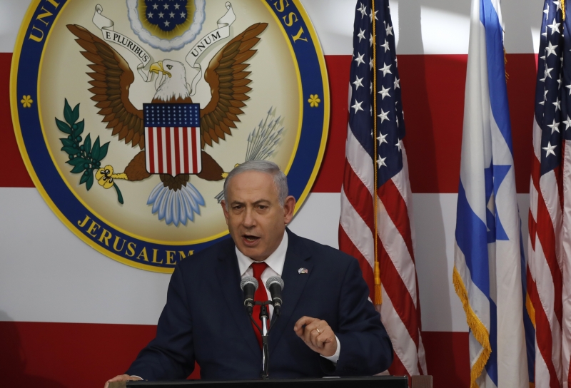 Premiê israelense Benjamin Netanyahu classificou a data como um dia 'histórico e glorioso'