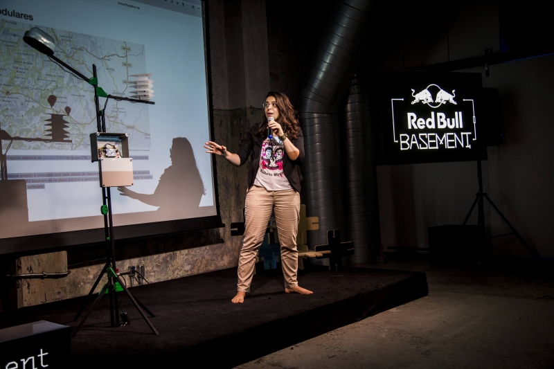 Marina de Freitas, residente da terceira edição do Red Bull Basement