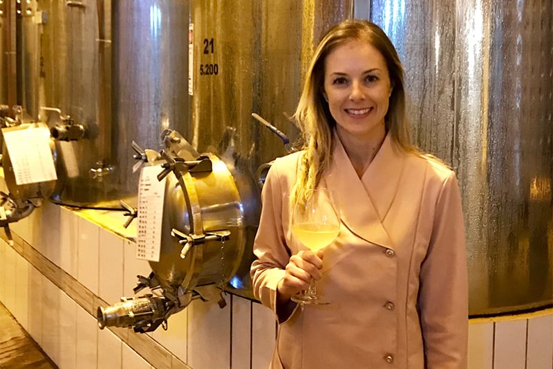 Vanessa encara o desafio diário de manter a qualidade e o reconhecimento alcançados pela vinícola