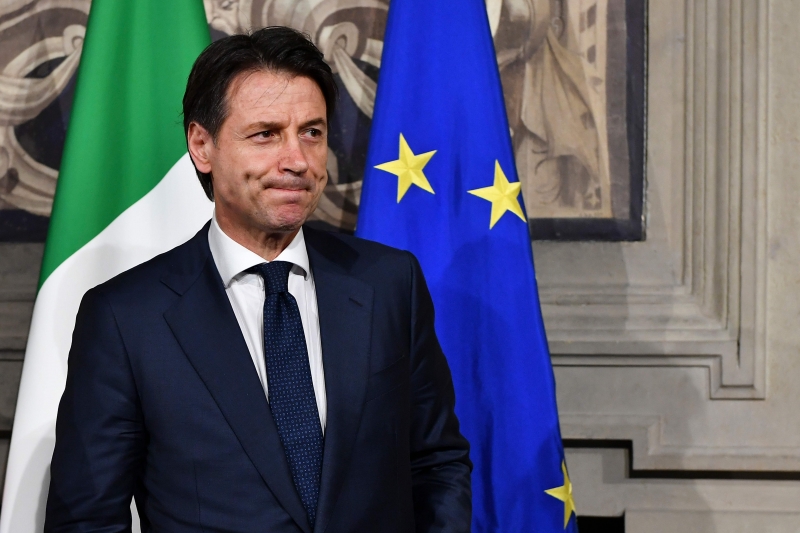 Giuseppe Conte atribuiu a culpa pelo fim do governo ao vice-primeiro-ministro, Matteo Salvini