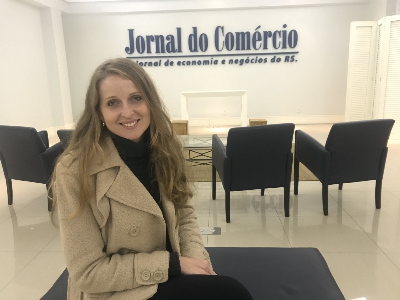 19&ordf; Maratona de Empreendedorismo da Ufrgs - Jornal do Com&eacute;rcio ser&aacute; sede de um dos m&oacute;dulos - Ana Beatriz Michels, coordenadora da Maratona   Foto: PATR&Iacute;CIA COMUNELLO /ESPECIAL/JC