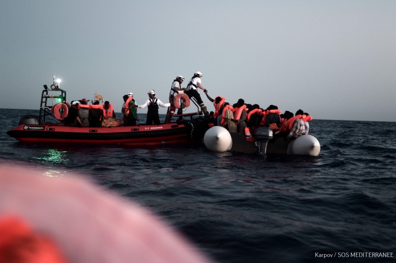 Navio de resgate da SOS Mediterranee Aquarius não pôde atracar na Itália