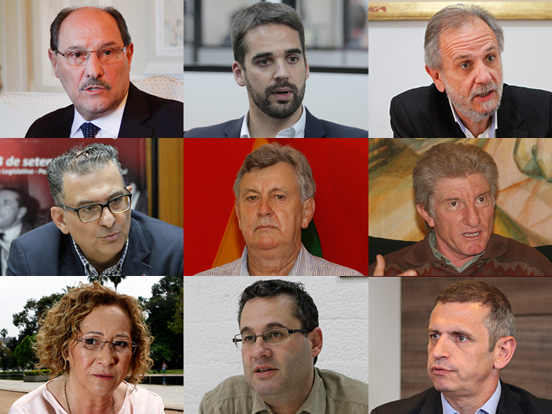 Sartori lidera com 28,3%, e é seguido por Leite, Rossetto e Jairo Jorge