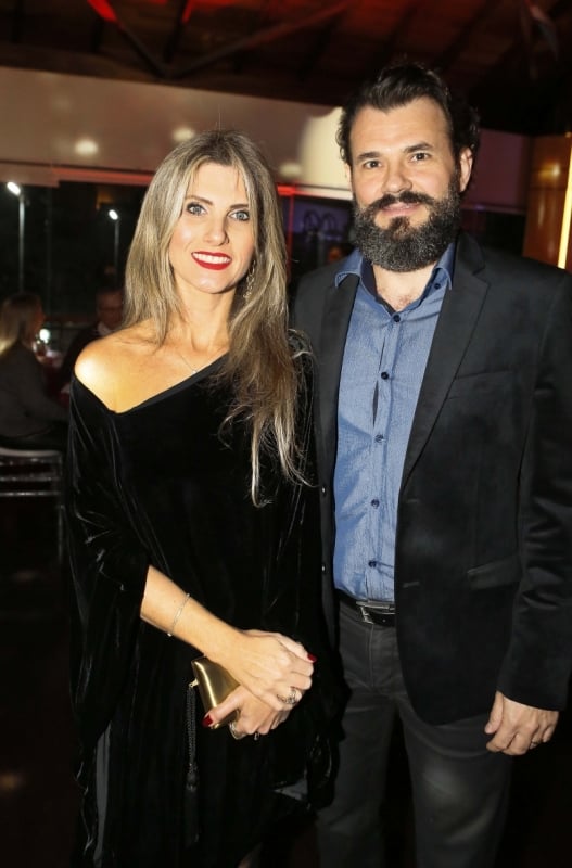 Karina Orlandi e Antonio Carlos Pacheco Padilha no GNU