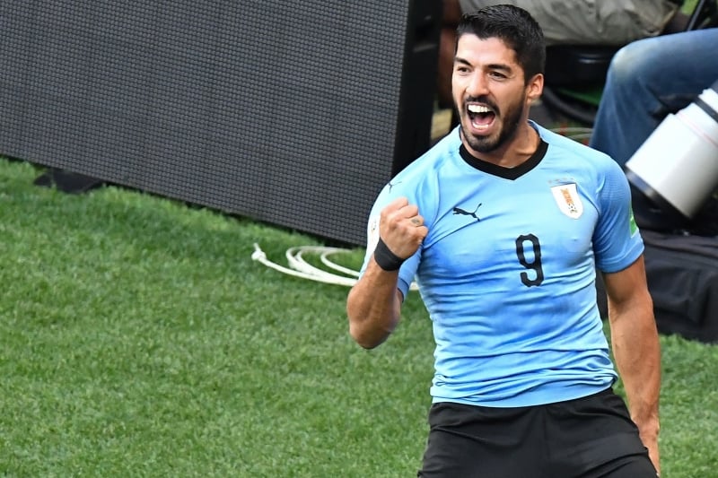 Suárez é o maior artilheiro da seleção uruguaia, com 68 gols marcados
