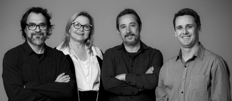 Marcelo Bacchin, Eliana Azeredo, Renê Goya Filho e Lúcio Richetti 