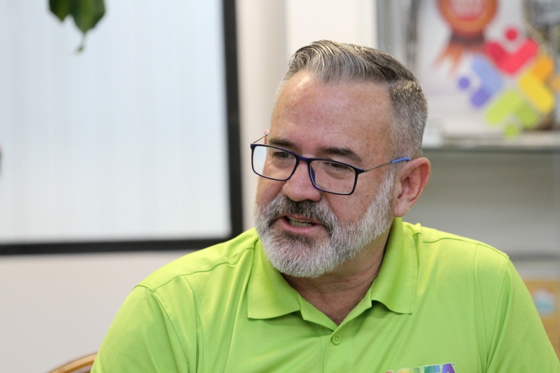 Cl&oacute;vis &eacute; coordenador do Iglta Foto: MARCO QUINTANA/JC