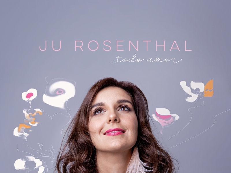 CD Ju Rosenthal... Todo amor estará a venda no local e pode ser ouvido em plataformas digitais