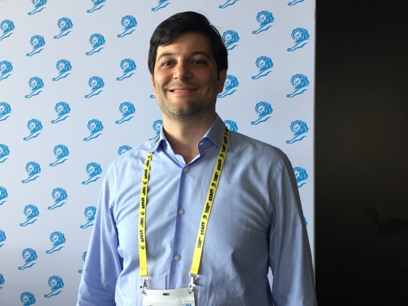 José Papa é o diretor administrativo do Cannes Lions