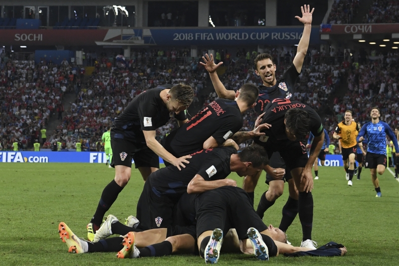 A seleção croata não chegava tão longe em uma Copa desde 1998