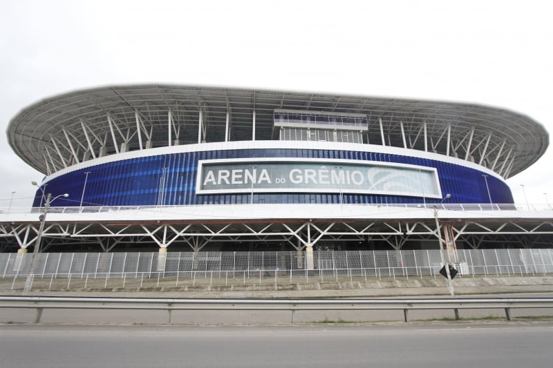 Arena do Grêmio será o palco em Porto Alegre