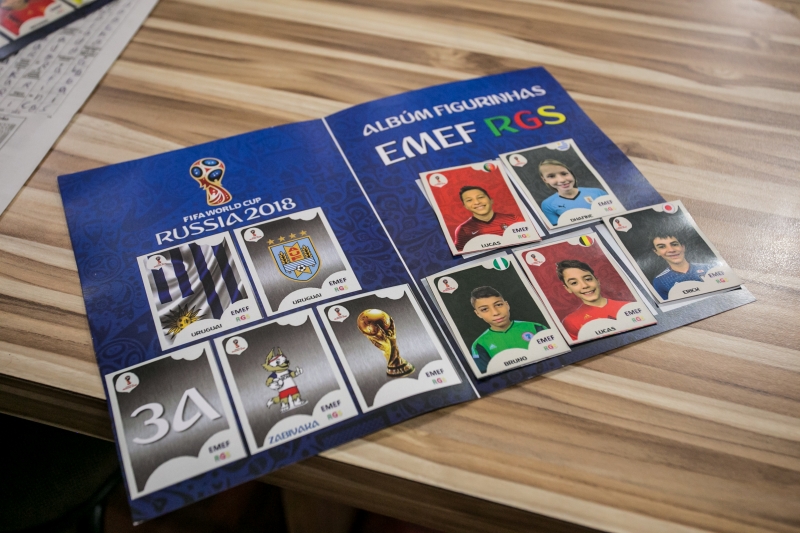 Iniciativa foi idealizada pelo professor de Educação Física da Escola Rio Grande do Sul