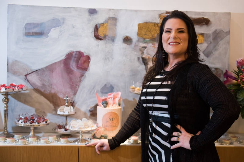 Melina Finkelsztejn apresentou a Mel Celebra, seu novo negócio no ramo de organização de eventos