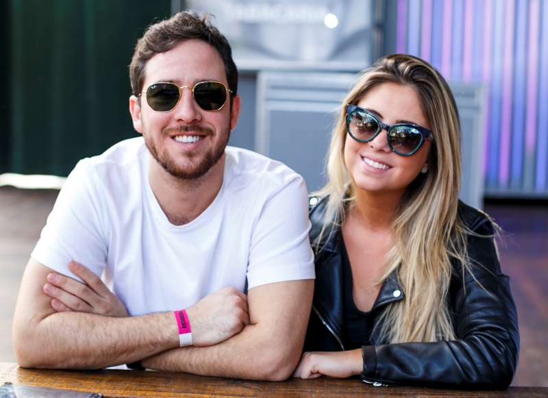 Rodolfo Becker e Bruna Saudades na Casa NTX