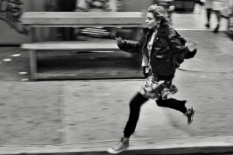 Frame de Frances Ha, filme dirigido por Noah Baumbach.