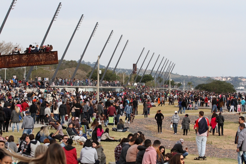 Parque urbano recebeu cerca de 50 mil pessoas no último final de semana