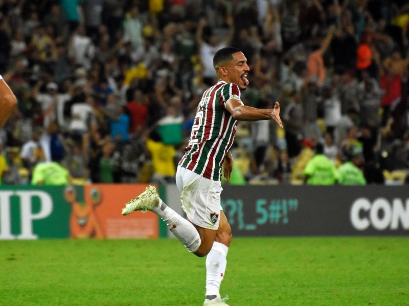 Gilberto marcou para o Fluminense e garantiu a vitória no Maracanã sobre o Palmeiras