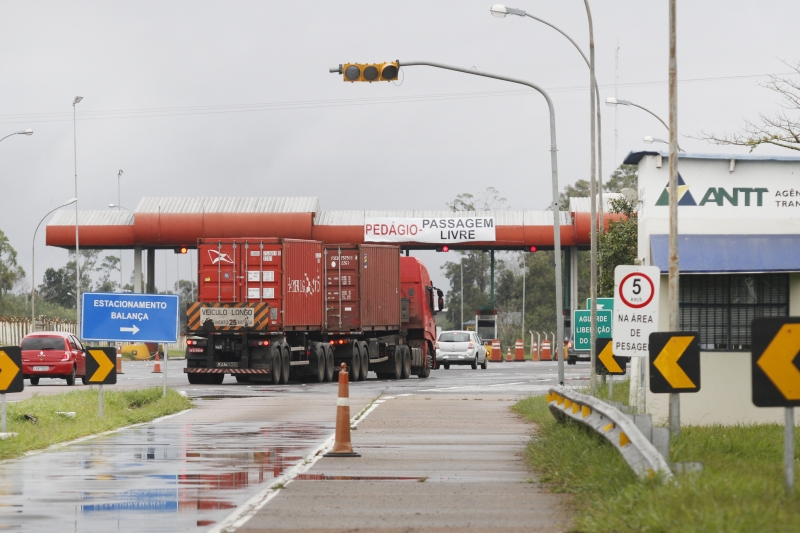 Uma das balanças que será reativada fica na BR-290 em Eldorado do Sul, próxima ao antigo pedágio