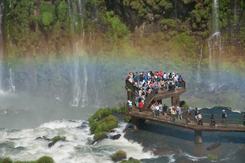 Local na tríplice fronteira registra alta de 6% no número de turistas