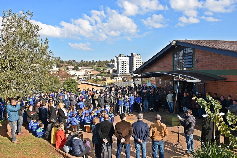 Iniciativa foi apresentada à comunidade na última quinta-feira, na Escola Eloy Pinheiro Machado