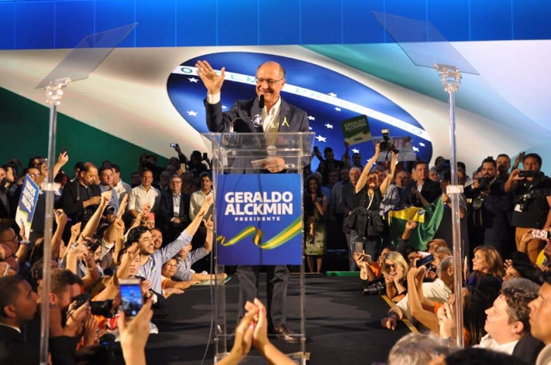 Dos 290 votantes, 288 aprovaram a candidatura do ex-governador de São Paulo