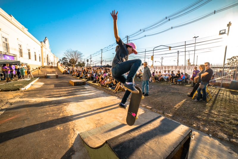Projeto leva competição de skate ao Asilo Padre Cacique