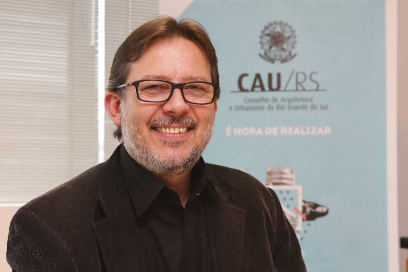 Tiago Holzmann da Silva, presidente do CAU-RS