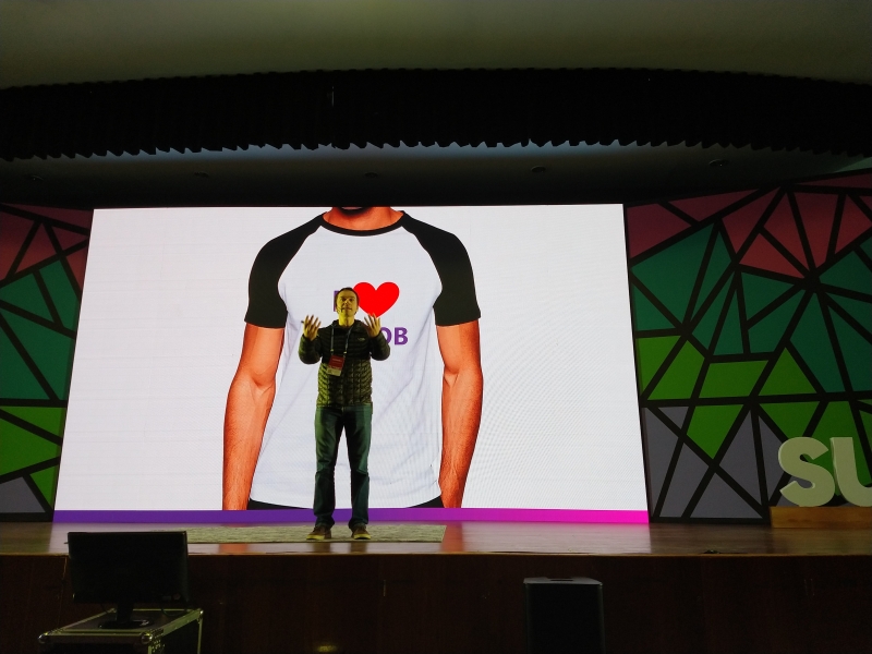 Renato Mendes diz que &eacute; preciso colocar o cliente no centro dos neg&oacute;cios durante sua palestra na Gramado Summit Foto: Mauro Belo Schneider/Especial/JC