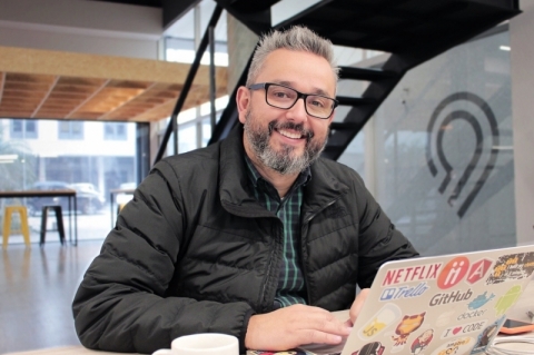 Juliano Murlick, um dos criadores do aplicativo Triider