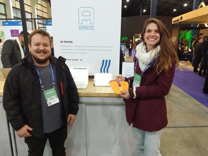 A equipe da 3D Protos participou, neste m&ecirc;s, da Gramado Summit Foto: Mauro Belo Schneider/Especial/JC