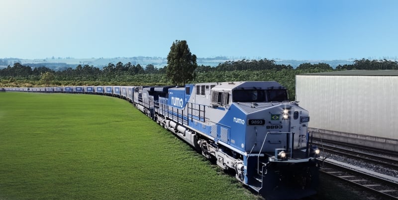 Investimentos compreendem toda a operação, incluindo equipamentos como locomotivas e vagões