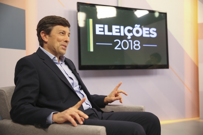 O candidato João Amoêdo, líder do partido, ficou em quinto lugar na disputa presidencial