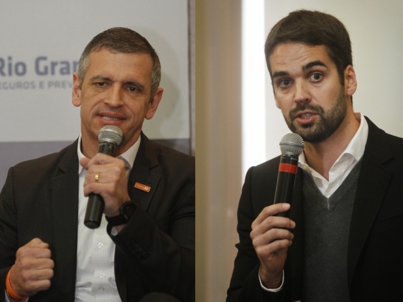 Discussão na Federasul teve troca de acusações entre os candidatos do Partido Novo e do PSDB