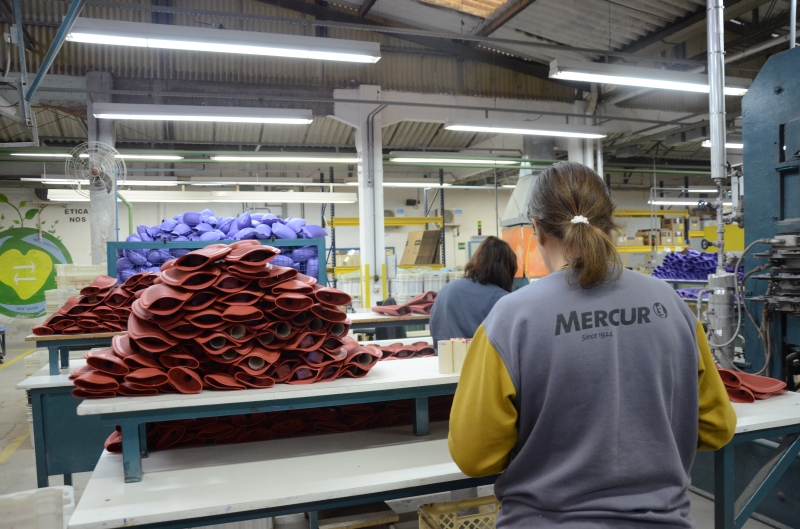 Transformação nos processos de fabricação de borracha da Mercur teve início em 2006