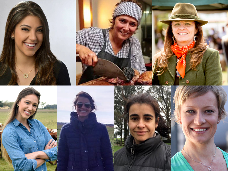 Camila Telles, Clarice, Elizabeth, Fernanda, Camila Orofino, Luciana e Ana Fritsch (JC) vo dividir a cena