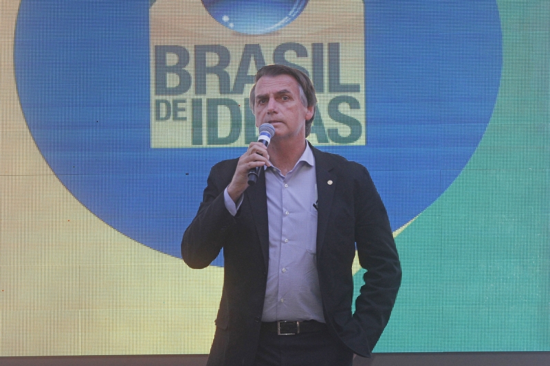 Presidenciável do PSL palestrou a empresários e políticos no painel Brasil de Ideias