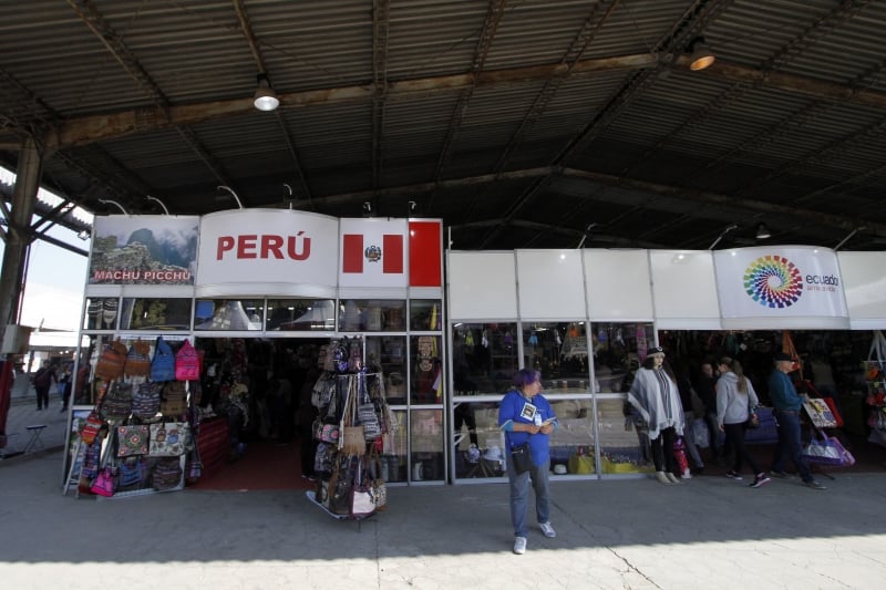 Peruanos e equatorianos dizem que área está menos atrativa ao público