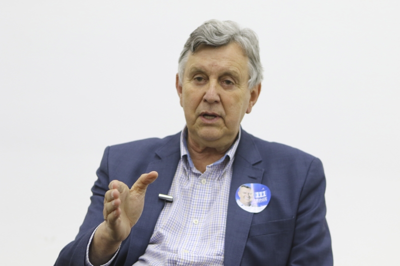 Candidato pelo PP, Luis Carlos Heinze prega nova negociação da dívida