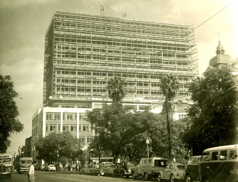 Fundo imobili�rio possibilitou constru��o do edif�cio-sede, na Rua Capit�o Montanha, inaugurado em 1964