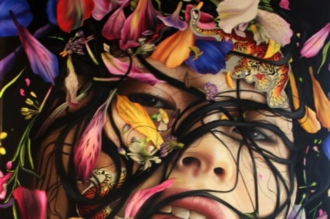 Obra Aquário Chinês na mostra Eu sou enxame, que inaugura hoje na Fundação Ecarta