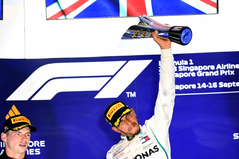 Hamilton chegou a 69 vitórias na carreira e a 281 pontos na classificação da atual temporada