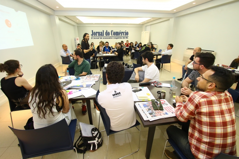 Como o Jornal do Com&eacute;rcio incentiva o empreendedorismo, foi realizada parceria com a atividade neste ano Foto: CLAITON DORNELLES /JC